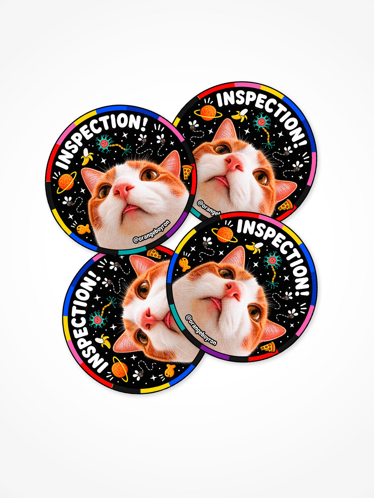 Inspection! - Sticker 4 Pack