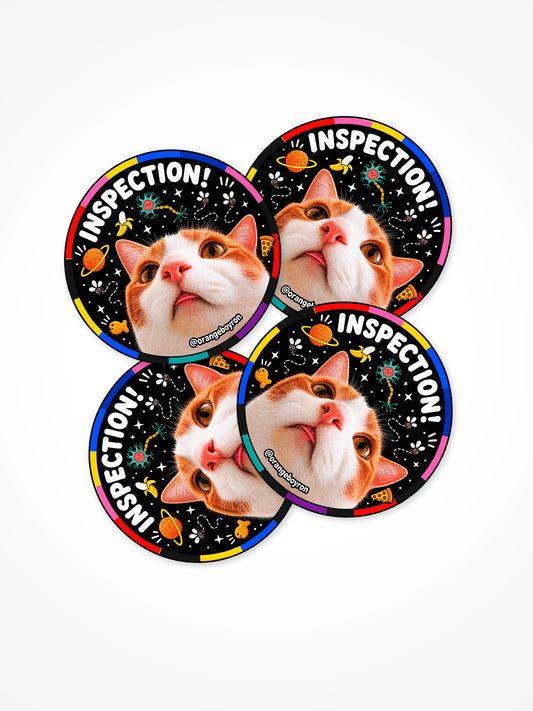 Inspection! - Sticker 4 Pack