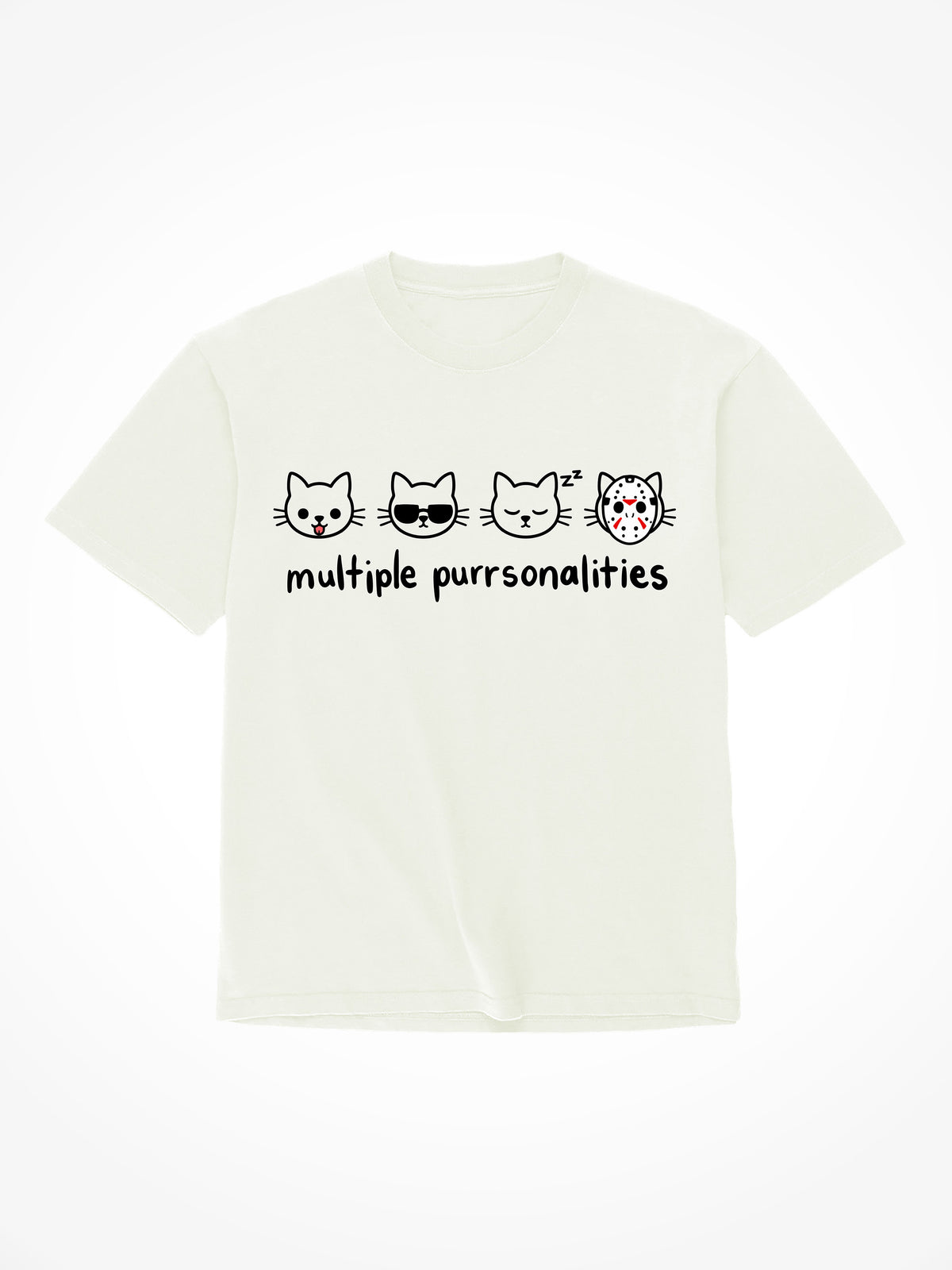 Multiple Purrsonalities - T-Shirt