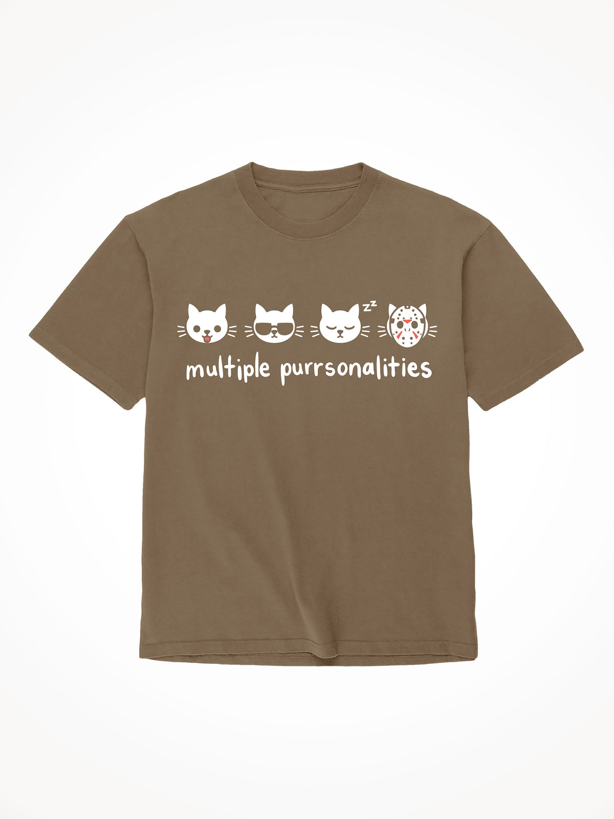 Multiple Purrsonalities - T-Shirt
