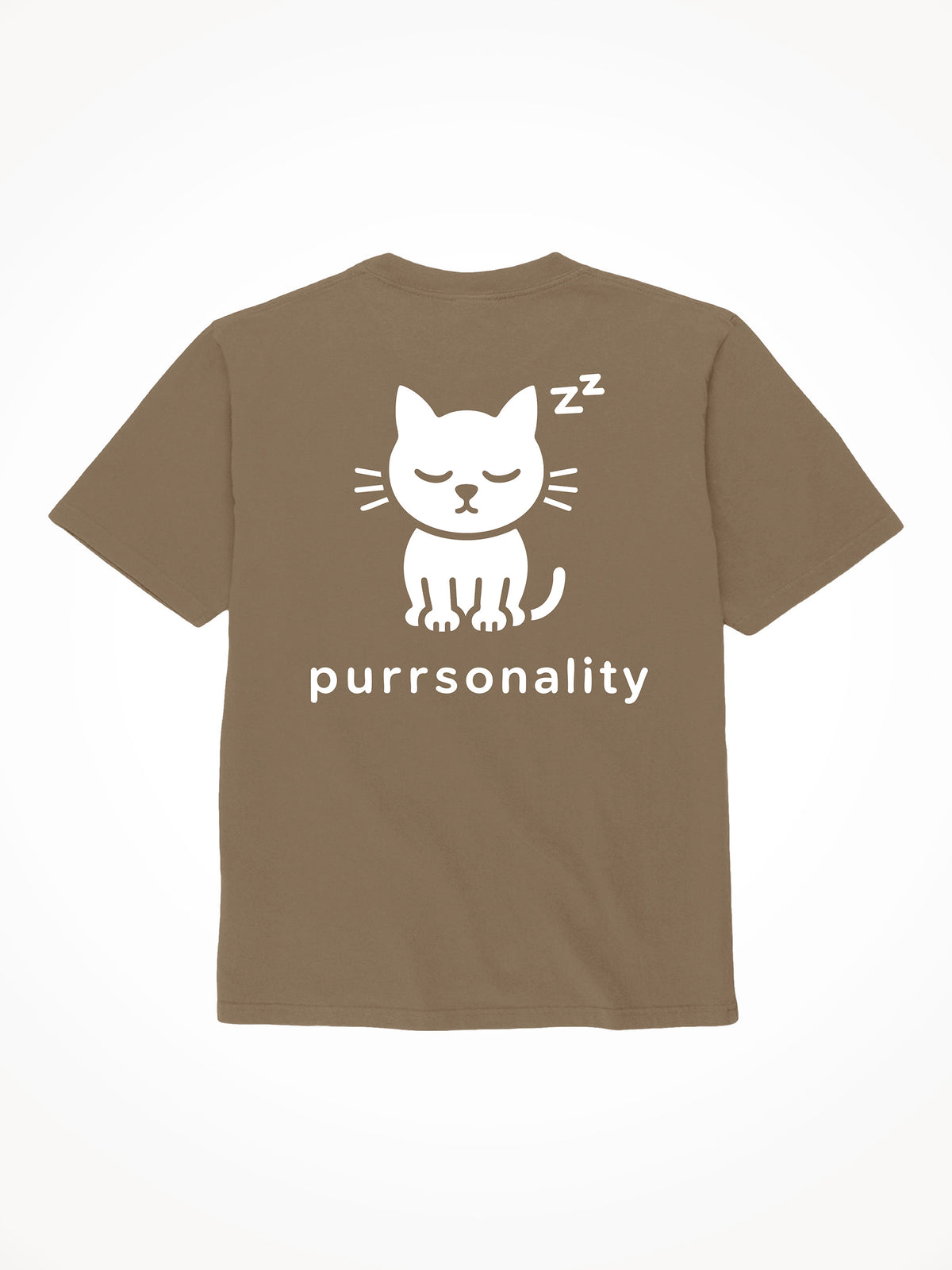 Sleepy Purrsonality - T-Shirt