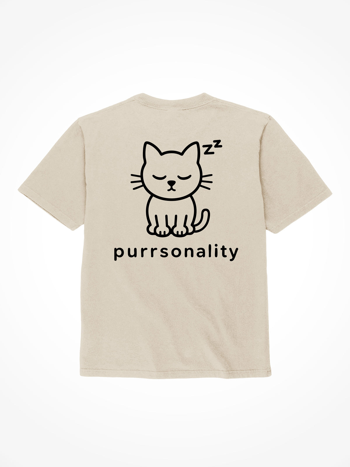 Sleepy Purrsonality - T-Shirt