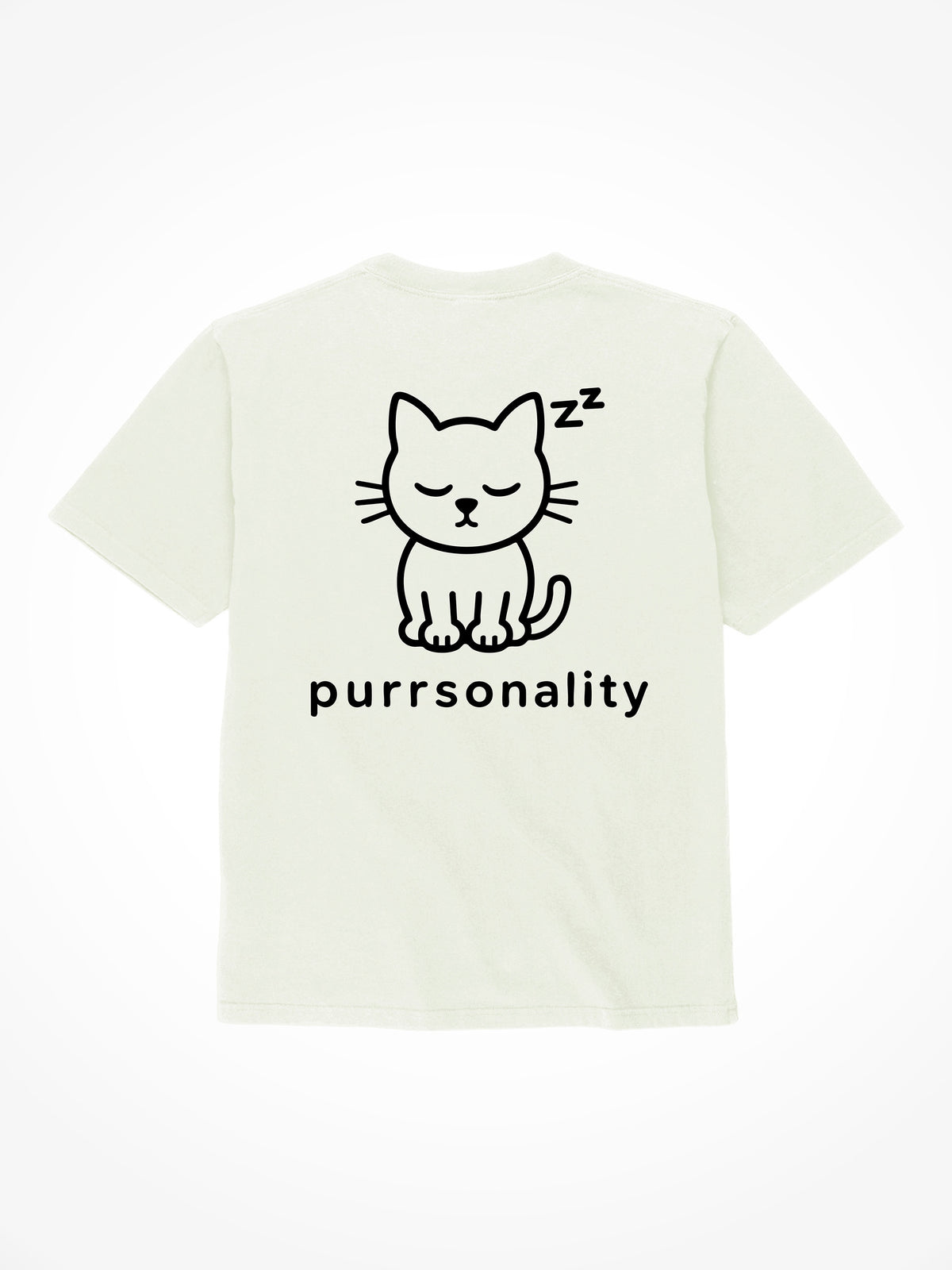 Sleepy Purrsonality - T-Shirt